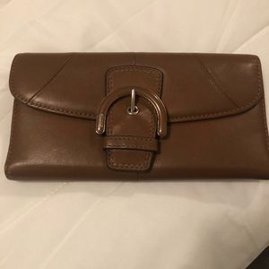 Coach brown wallet